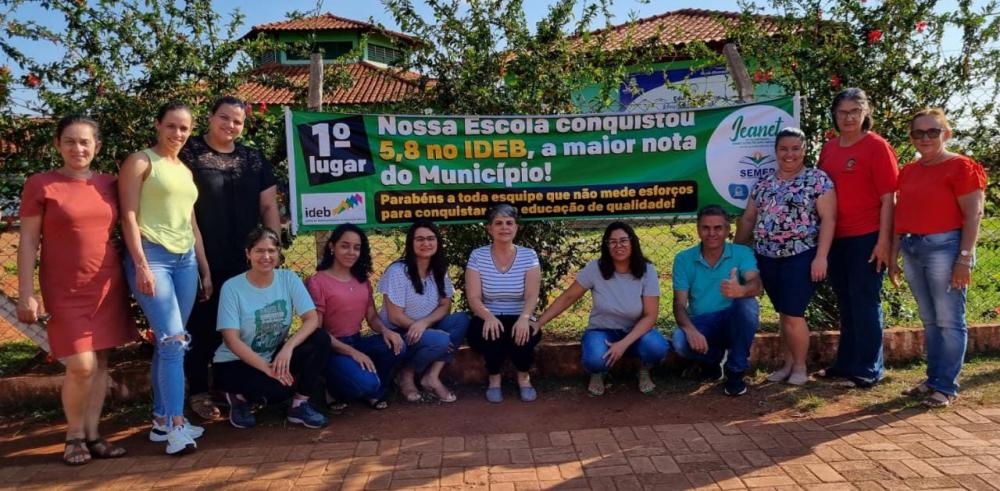 Escola Municipal Jeanet Alves em Nova Alvorada do Sul é destaque no IDEB