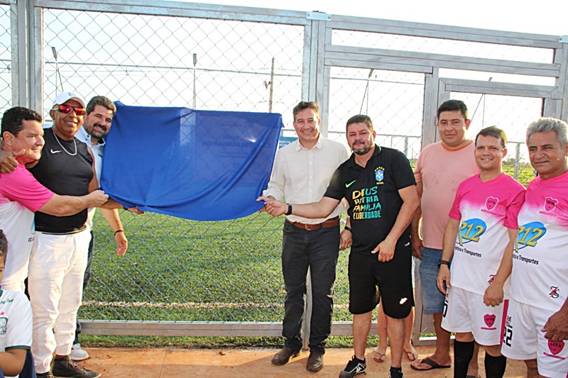 Arena Esportiva é inaugurada no Bairro Jardim Guanabara em Nova Alvorada do Sul