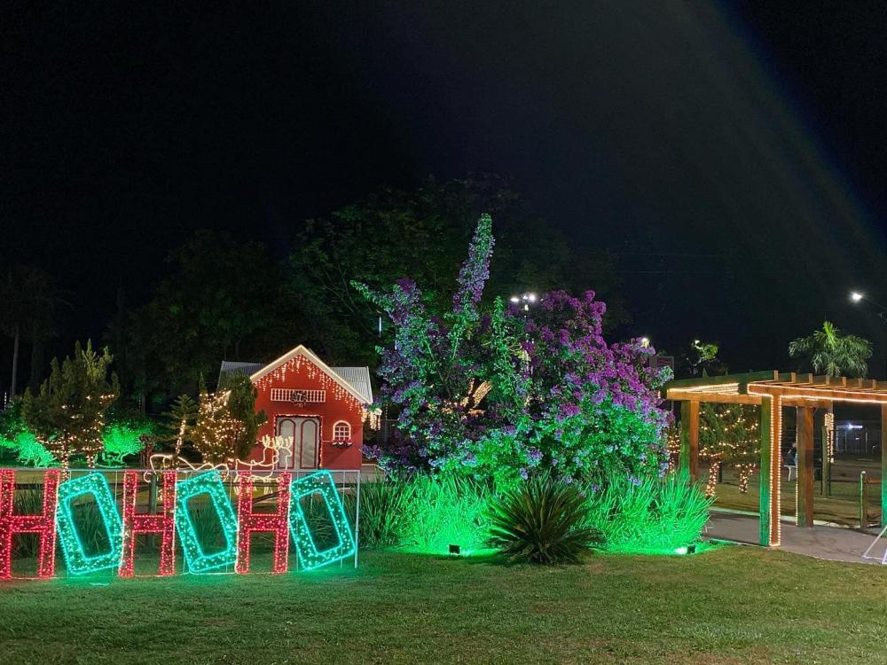 Abertura da casinha do Papai Noel e luzes de natal é realizada em Nova Alvorada do Sul