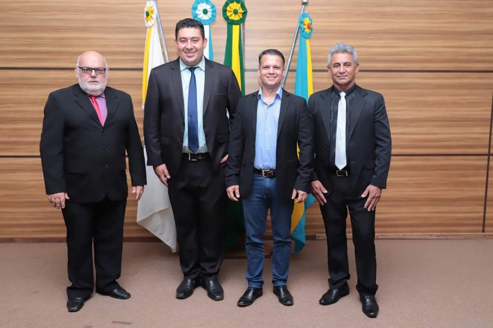 Sidcley Brasil (MDB) assume a presidência da Câmara Municipal de Nova Alvorada do Sul
