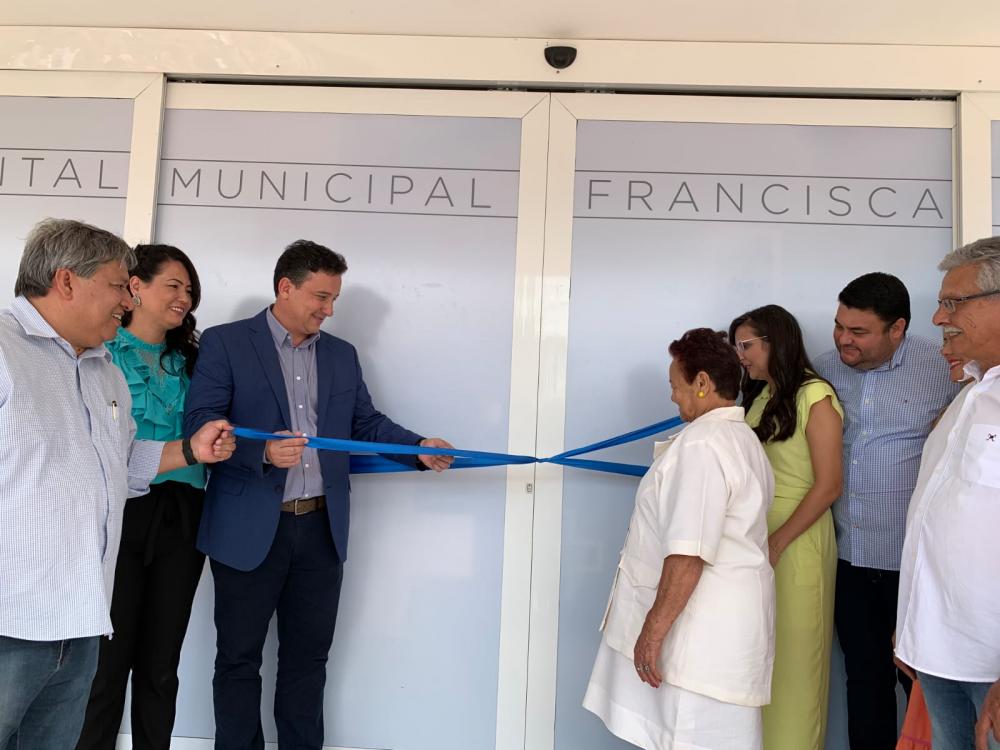 Prefeito Paleari inaugura reforma e ampliação do Hospital Municipal Francisca Ortega em Nova Alvorada do Sul