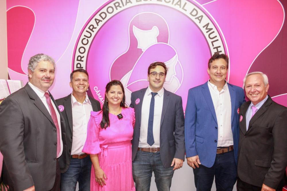 Câmara de Nova Alvorada do Sul inaugura “Sala Rosa” da Procuradoria Especial da Mulher