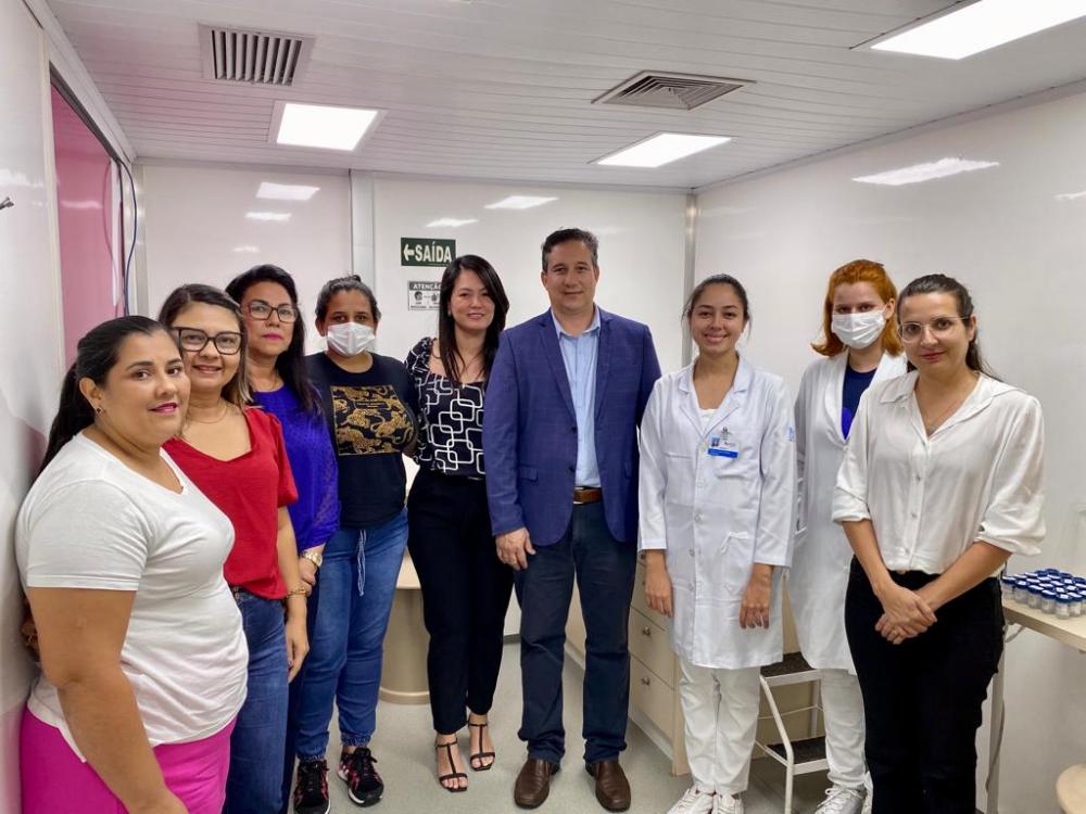 Mês da Mulher: Carreta do Hospital de Amor inicia atendimentos em Nova Alvorada do Sul