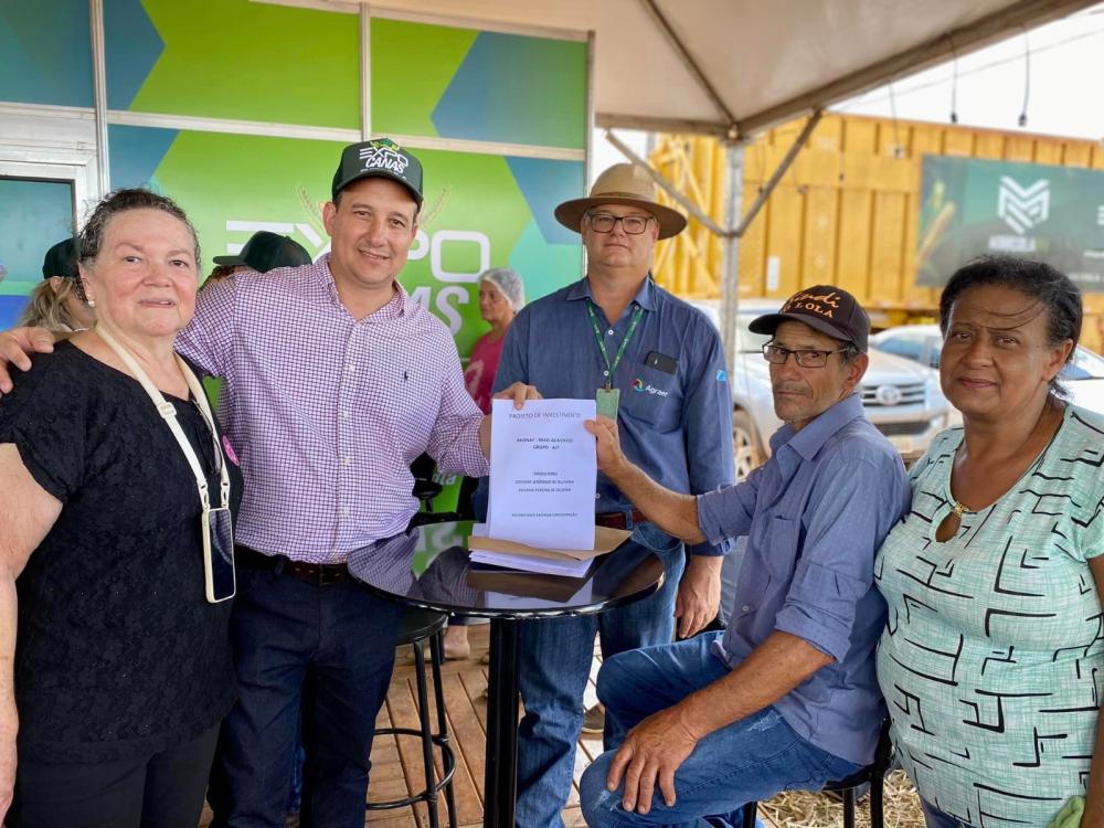 Agricultor familiar em Nova Alvorada do Sul vai melhorar produção com linha de crédito do Programa Mais Alimentos