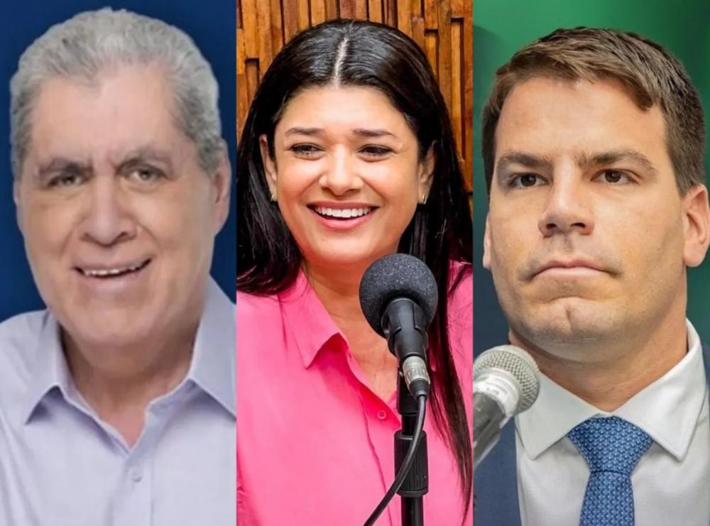 Após derrota, candidatos ao governo vivem o doce e o amargo na primeira pesquisa para Capital