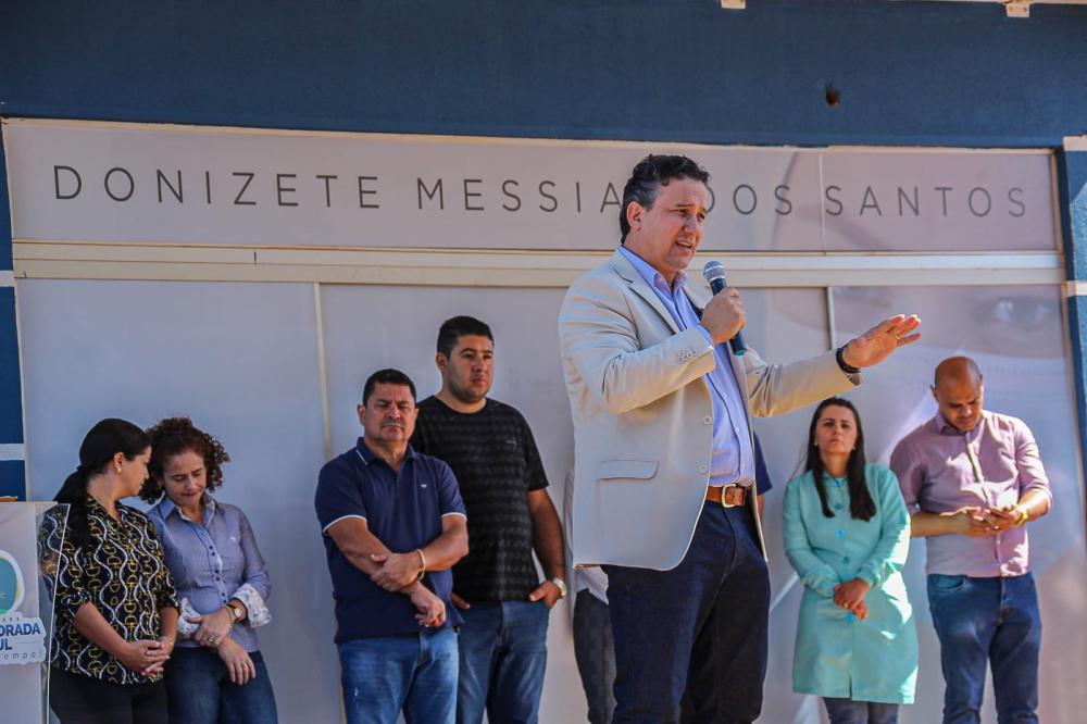Prefeito Paleari realiza inauguração de Farmácia Básica e reinauguração de Unidade de saúde em Nova Alvorada do Sul 