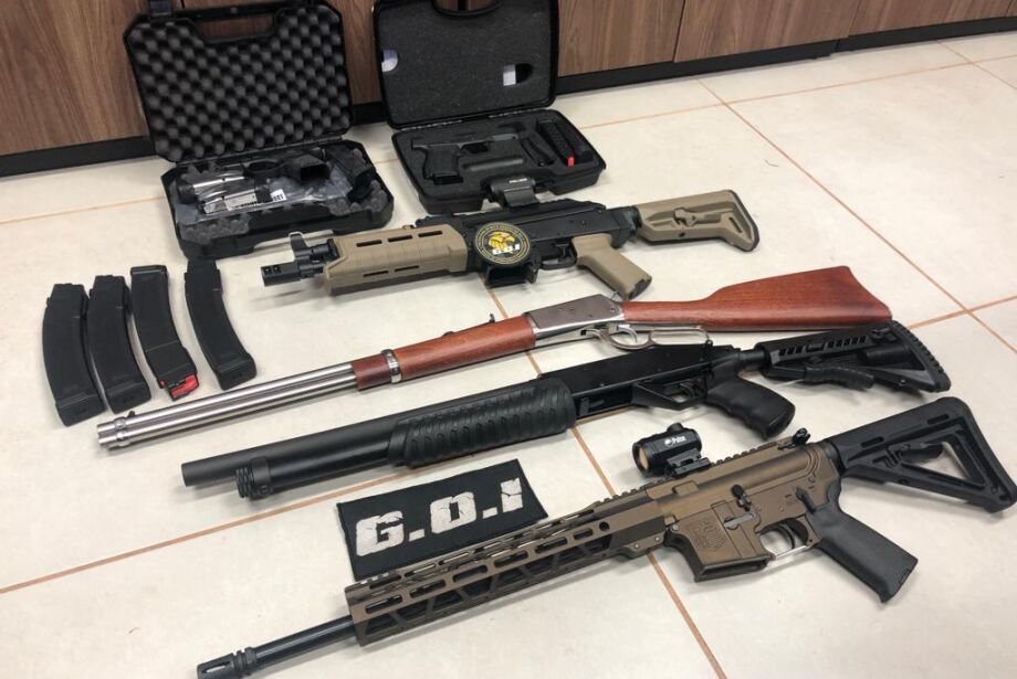 Operação da Polícia Civil apreende mais de 20 fuzis em Mato Grosso do Sul