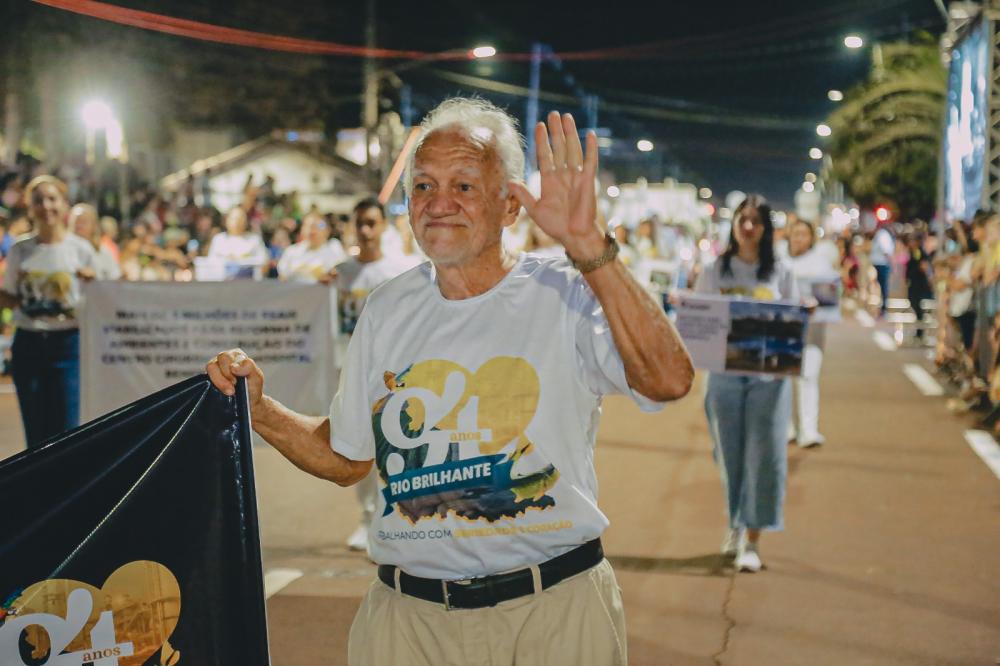 Evento em comemoração aos 94 anos de Rio Brilhante reúne poder público e entidades emocionando a população