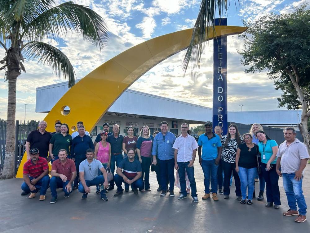 Feira do Produtor Antenor Ferreira Maciel é referência no estado e tem atraído gestores de várias regiões de Mato Grosso do Sul
