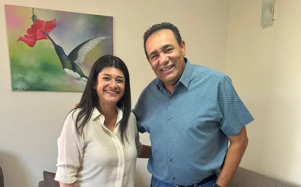 Rose convida Carlão para concorrer como vice dela na Capital